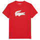 Lacoste Sport Rosso Bianco Maglietta