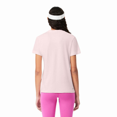 Camiseta Lacoste Sport Pink para Mulheres