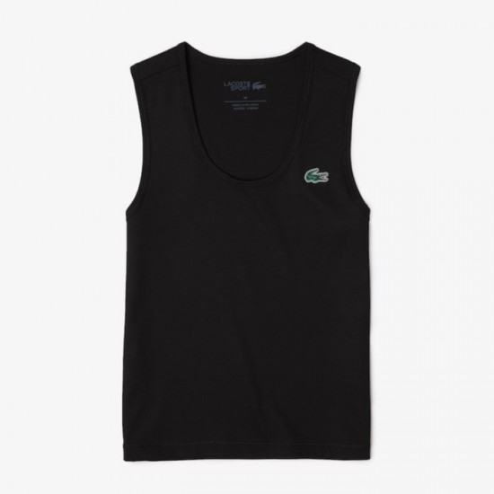 T-shirt Lacoste Sport Slim Fit Nero