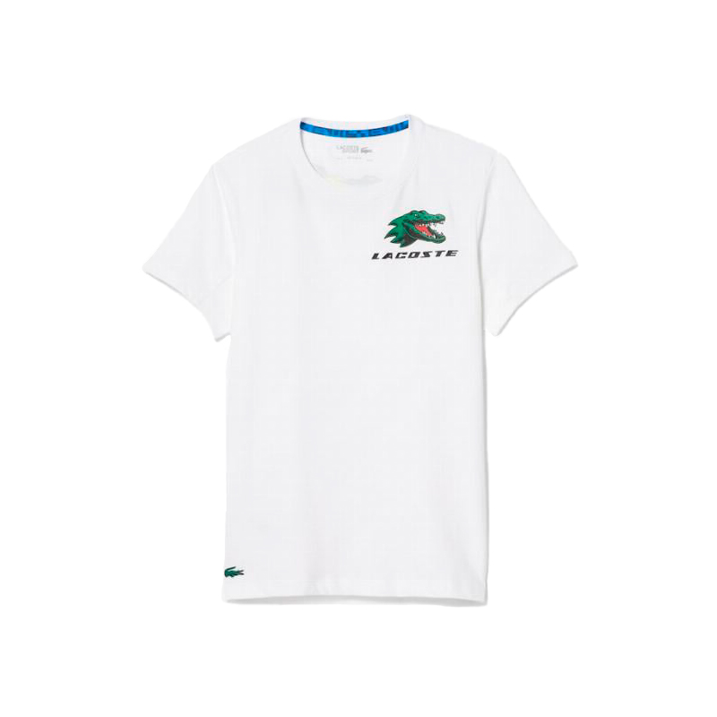 Lacoste Sport Tennis T-shirt Blanc