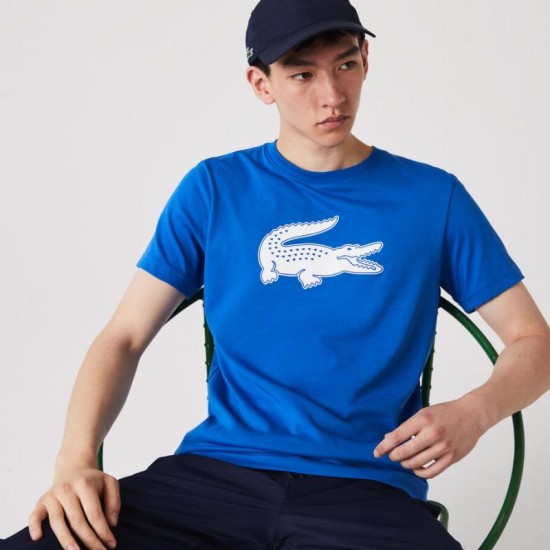 Lacoste Sport Breathable Blue T-shirt