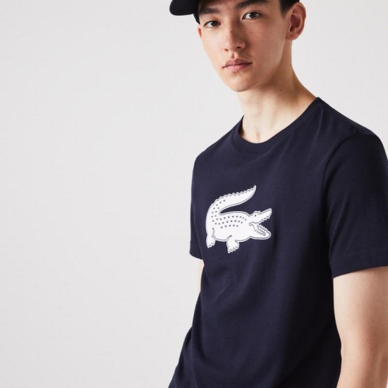 Lacoste Sport Breathable Navy Blue T-shirt