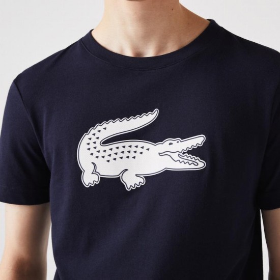 Lacoste Sport Breathable Navy Blue T-shirt