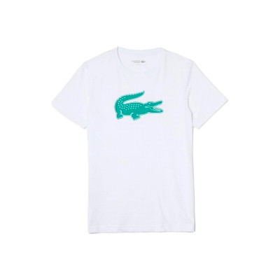 Lacoste Sport T-shirt traspirante Bianco