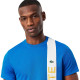 Camiseta Lacoste Sport Ultra Dry Azul Branco