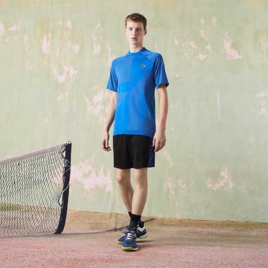 Camiseta Lacoste Team Tecnica Blue