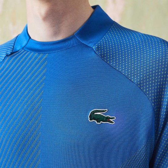 Lacoste Team Tecnica Blue T-shirt