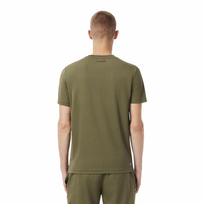 Camiseta Lacoste Tenis Ultra Dry Verde Kaki