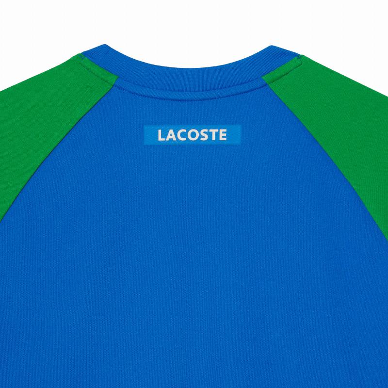Lacoste Ultra Dry Maglietta Blu Navy Verde