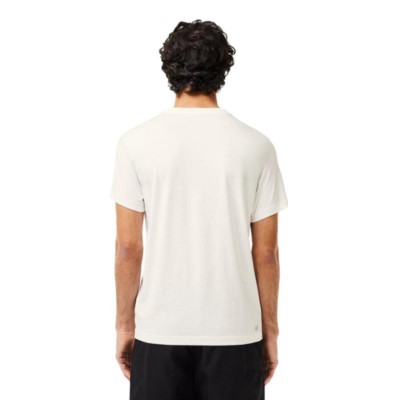T-shirt Lacoste Ultra Dry Blanc