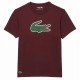 Lacoste Ultra Dry Borgogna Maglietta