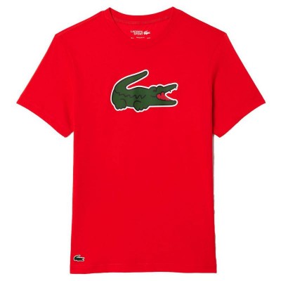 T-shirt Lacoste Ultra Dry Rouge