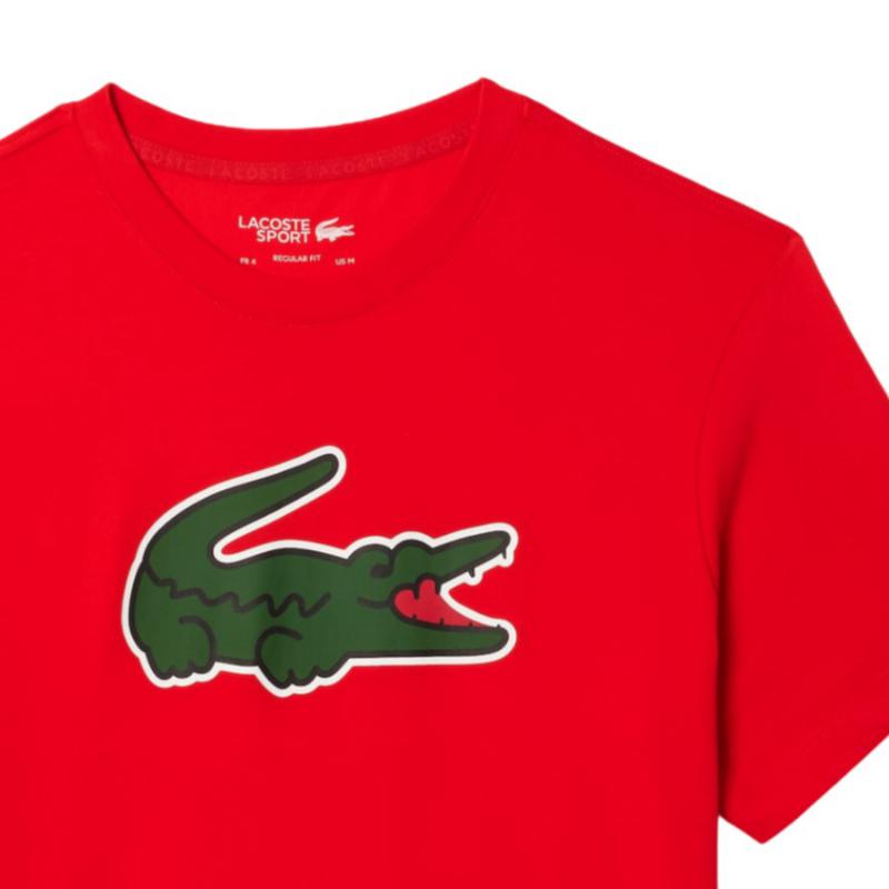 T-Shirt Lacoste Ultra Dry Red