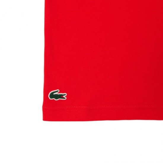 Camiseta Lacoste Ultra Dry Red
