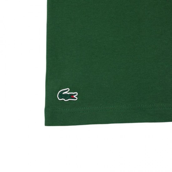 Camiseta Verde Ultra Seca Lacoste