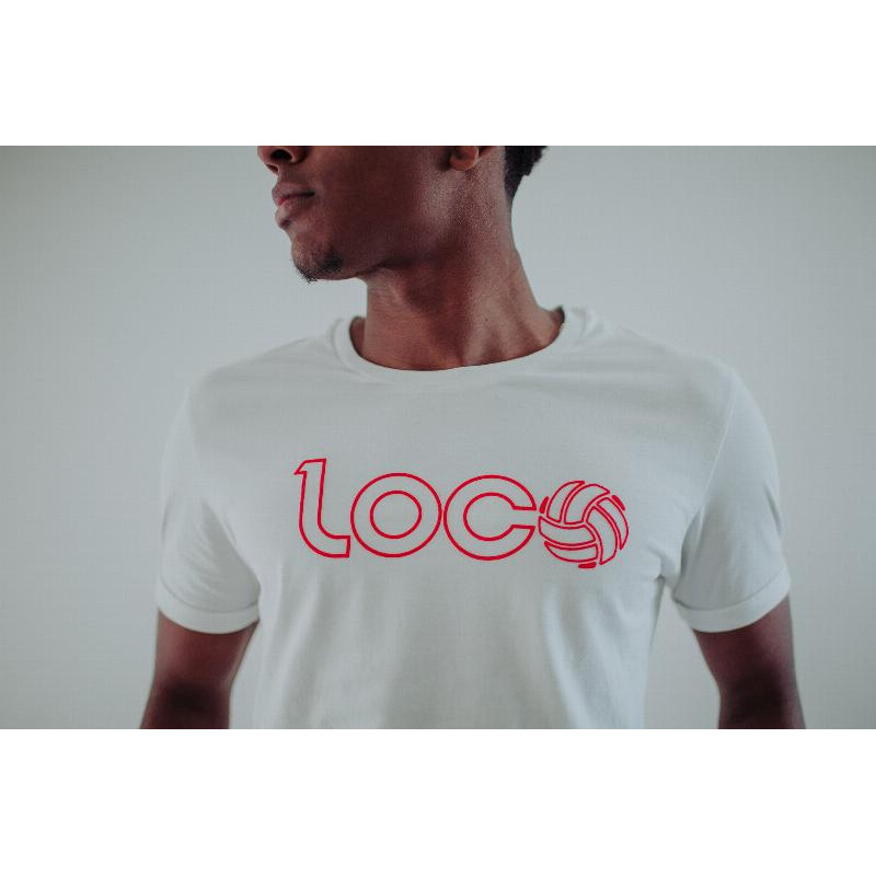 Camiseta louca Marco Credores Vermelho Branco