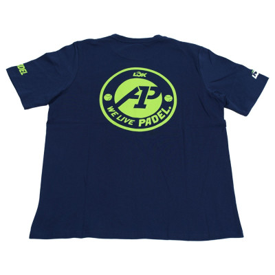 Lok A1 Padel Glacier Navy Blue T-Shirt