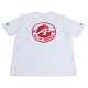Camiseta Lok A1 Padel Glacier Blanco Mujer
