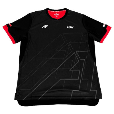 T-shirt Lok A1 Padel Pikes Noir