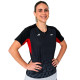 Camiseta Lok A1 Padel Stanish Negro Mujer