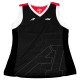 Camiseta Lok A1 Padel Wasatch Negro Mujer