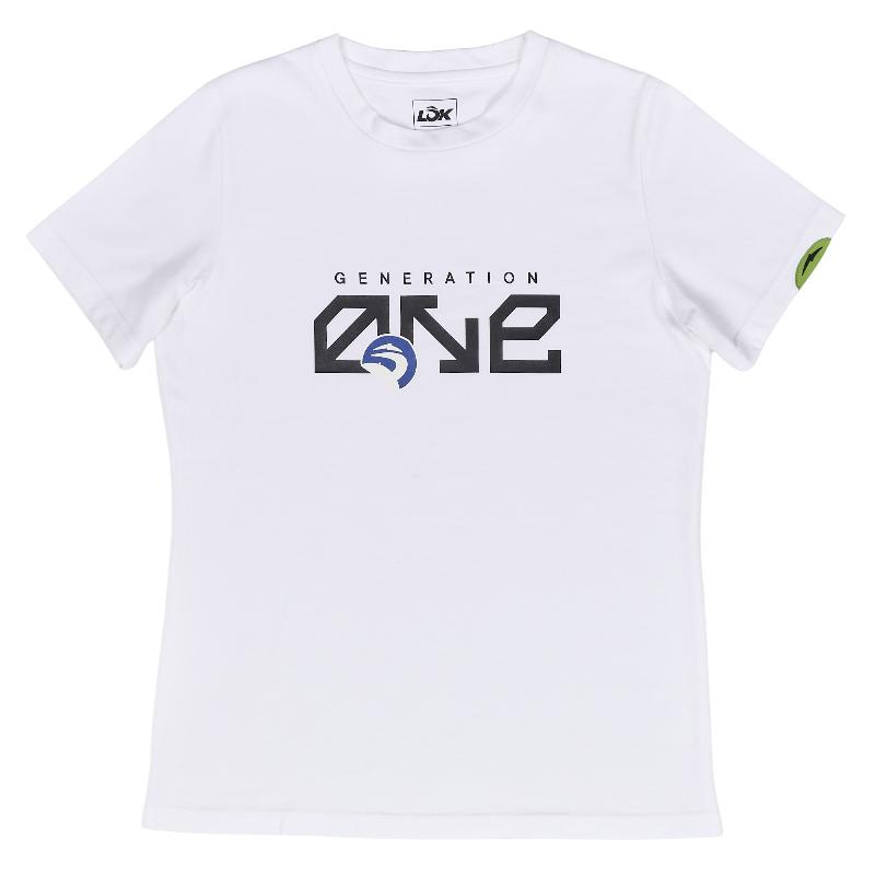 Camiseta Lok Gen One Blanco Mujer