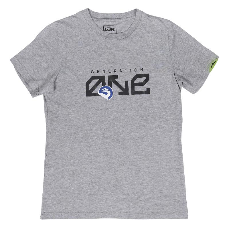 T-shirt femme Lok Gen One gris