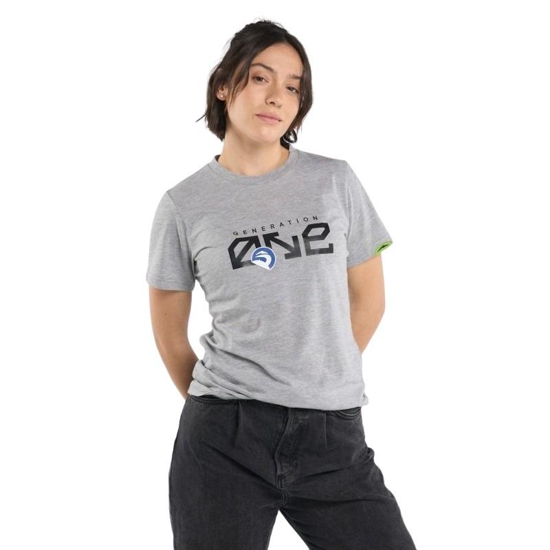 T-shirt femme Lok Gen One gris