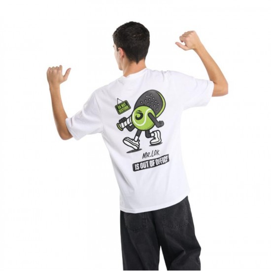 Camiseta Lok Fuori Ufficio Blanco