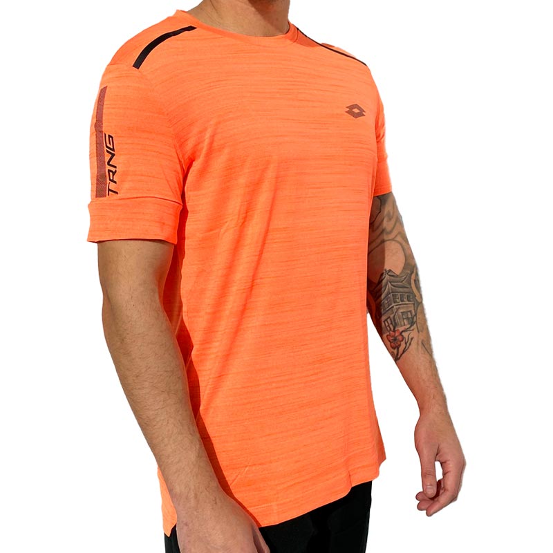 Camiseta Lotto Bryan VII Coral Fluor