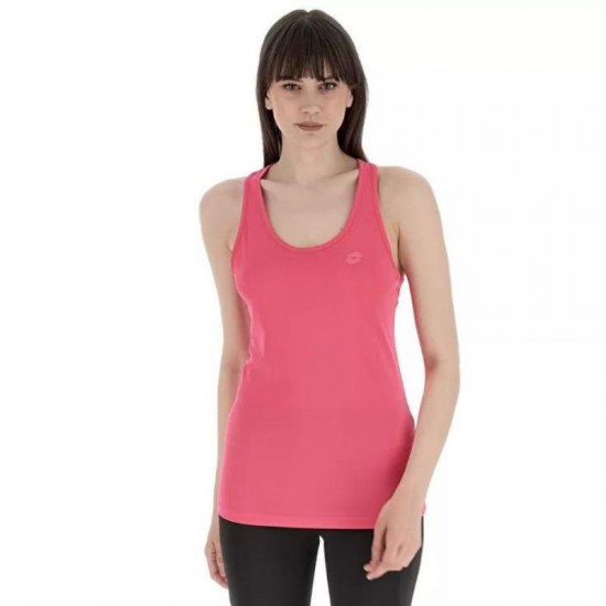 Camiseta Lotto MSP Rosa Fluor Mulheres