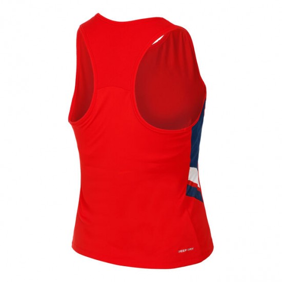 T-shirt Lotto Squadra III Rouge Intense Femme