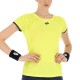 T-shirt Lotto Superrapida V Giallo Blu Fluor Donna