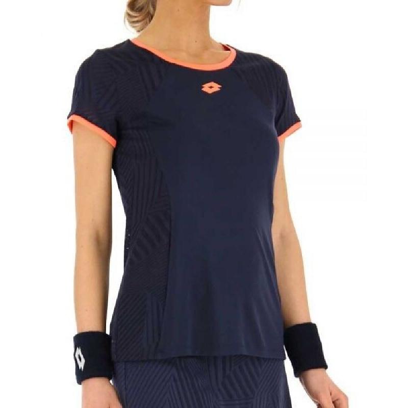 Lotto Superrapida V Maglietta Donna Blu Navy