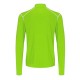 T-shirt bidi badu zac verde al neon bianco a manica lunga