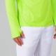 Bidi Badu Zac Verde Neon Branco Manga Longa Camiseta