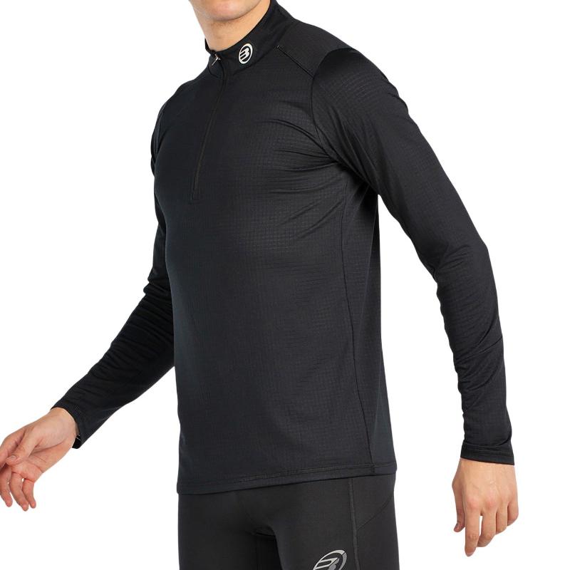 Camiseta de manga comprida Bullpadel Brise preta