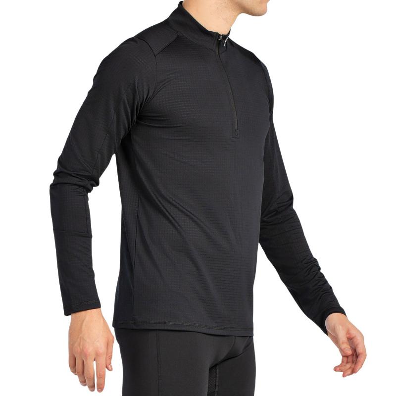 Camiseta de manga comprida Bullpadel Brise preta