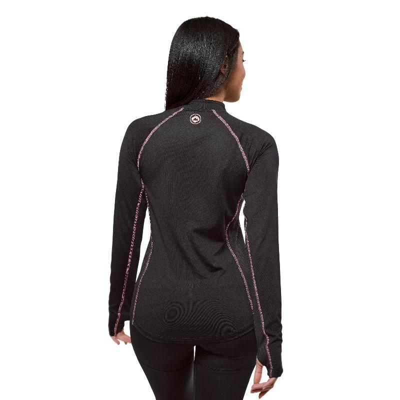 JHayber Alpina T-Shirt Manches Longues Noir Femme