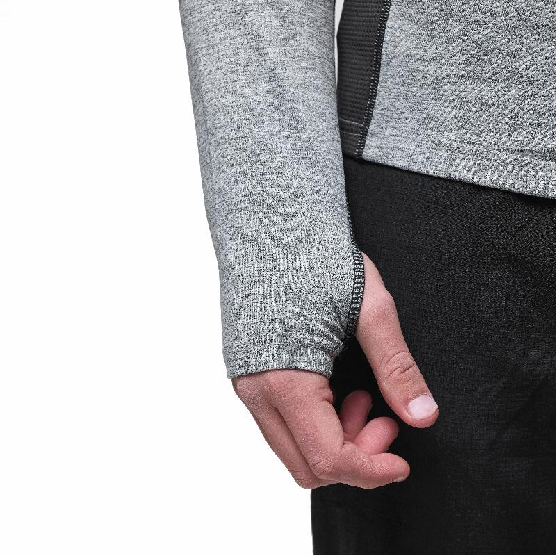 JHayber Alpine Maglietta Manica Lunga Grigio