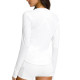 Wilson All Day White Women''s Long Sleeve T-Shirt