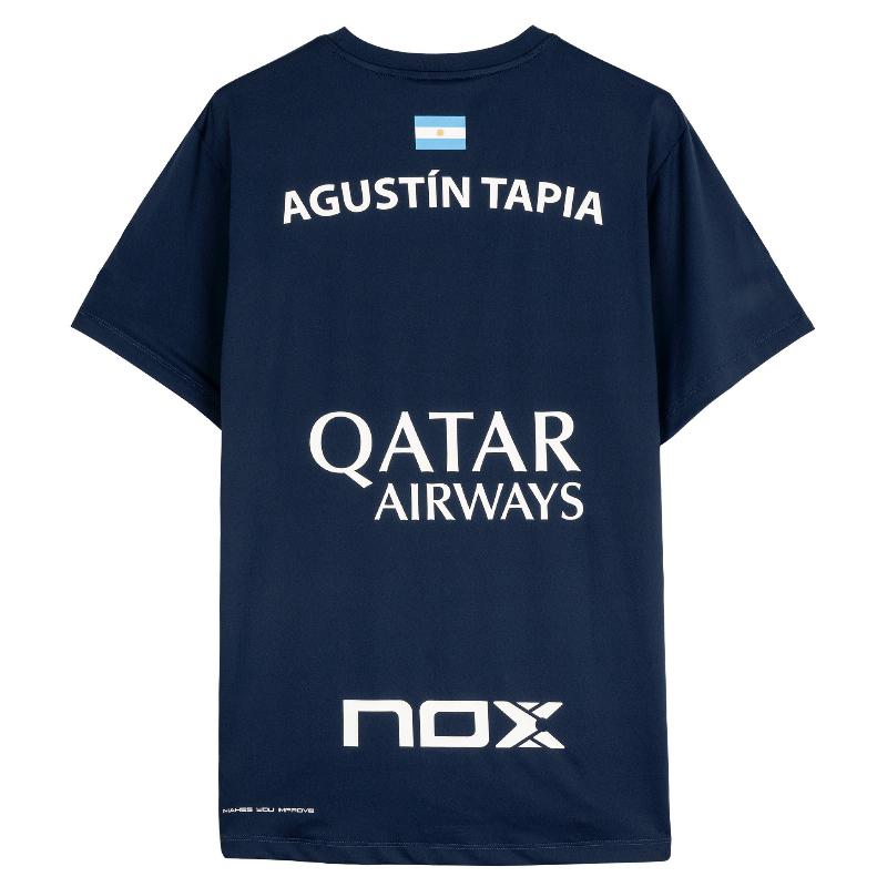 Nox Agustin Tapia patrocina camiseta AT10 Dark Blue 2024