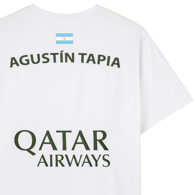 Camiseta Nox Agust?n Tapia patrocina AT10 Blanco 2024