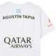 Nox Agustin Tapia patrocina camiseta branca AT10 2024