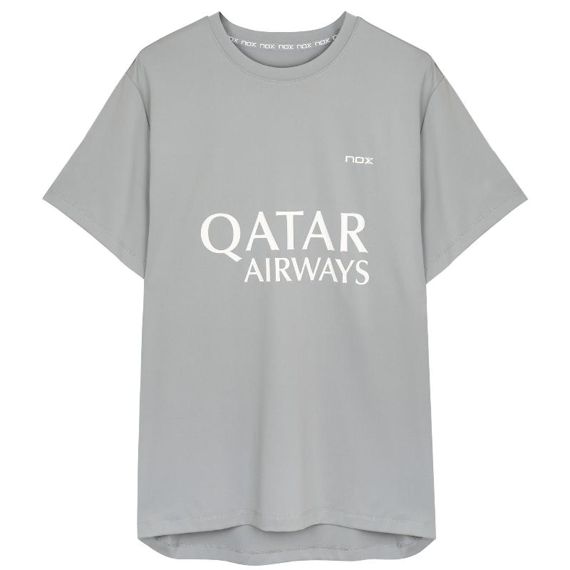 Camiseta Nox Agust?n Tapia Patrocinadores AT10 Cinza 2024