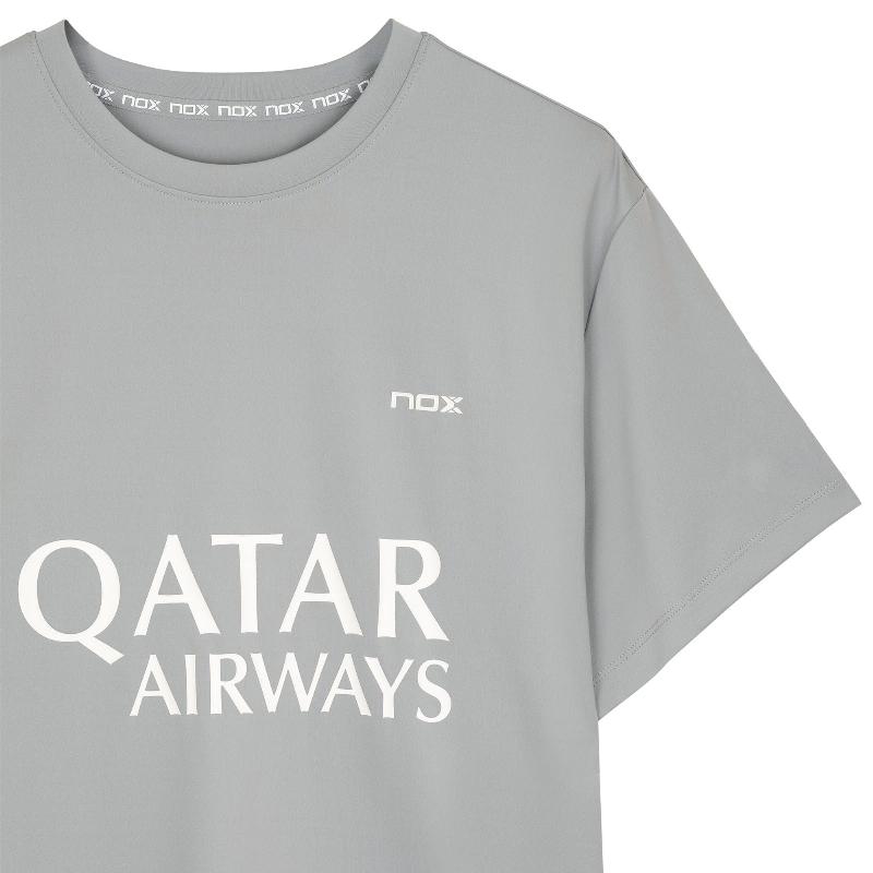 Camiseta Nox Agust?n Tapia Patrocinadores AT10 Cinza 2024