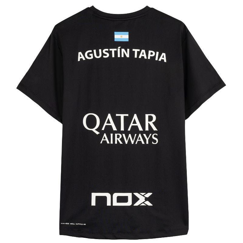 Camiseta Nox Agust?n Tapia patrocina AT10 Negro 2024