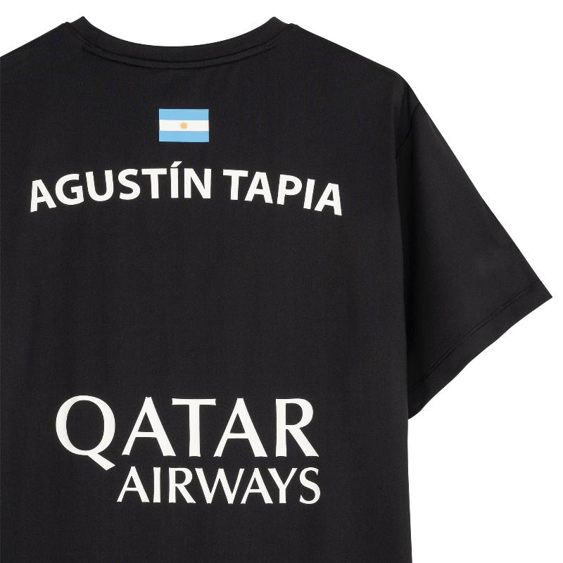 Camiseta Nox Agust?n Tapia patrocina AT10 Negro 2024