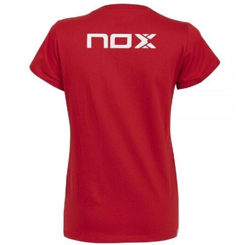 Nox Basic Rouge T-Shirt Femme