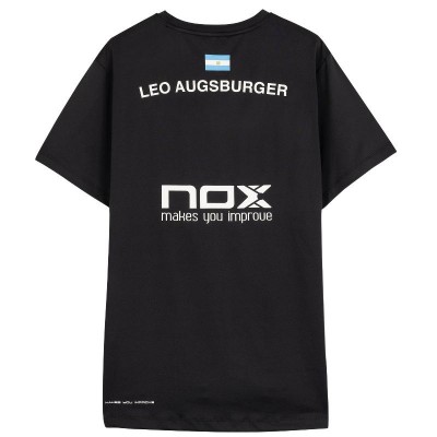 Nox Leo Augsburger Sponsors LA10 Maglietta nera 2024